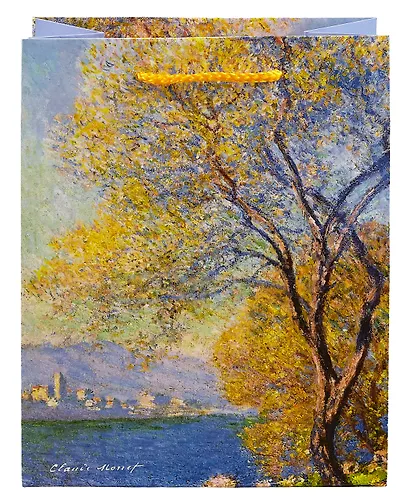 Пакет А5 23*18*10 "Антиб, вид из садов Салис" нейтр., бум.мат.ламинат - фото 2