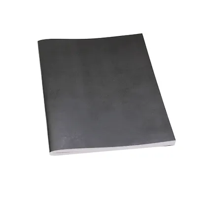 Тетрадь в клетку Listoff, "Черный бумвинил", А4, 96 листов - фото 4