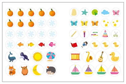 Наклейки для малышей. Противоположности (56 наклеек) - фото 3