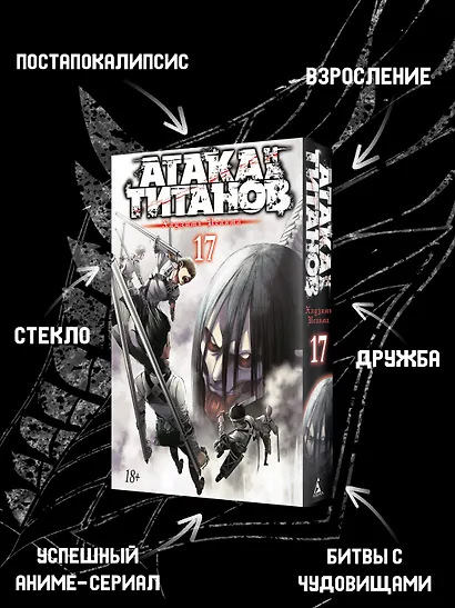 Атака титанов. Книга 17 (Том 33, 34) (Attack on Titan / Атака на титанов / Shingeki no Kyojin). Манга - фото 5