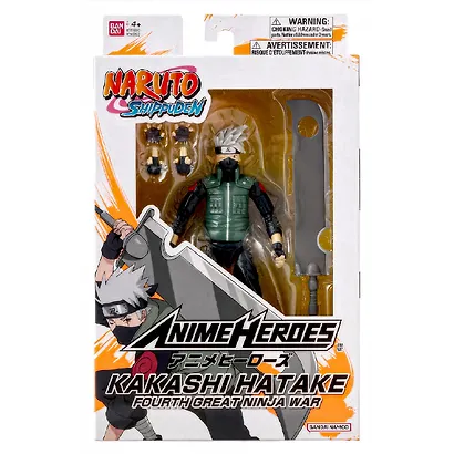 Экшн-фигурка Bandai  Какаши Война Ниндзя (17см) (68708) - фото 1