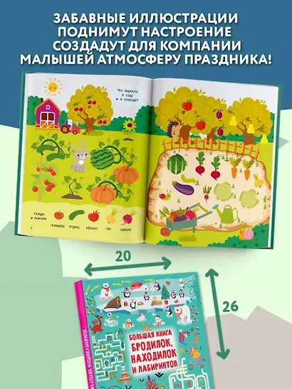Большая книга бродилок, находилок и лабиринтов - фото 6