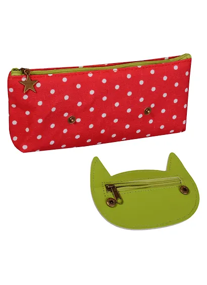 Пенал-косметичка "Коты" в горошек - фото 4