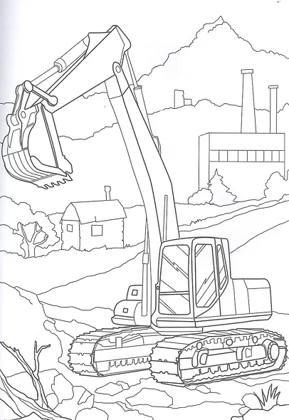 Раскраска с машинкой "Транспорт" (+машинка) - фото 3