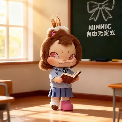 Коллекционный брелок с подвесом Ninnic, серии "Вольный мир" 15,5см, 12-52TOYS-202604, Blind Box, 52 Toys, 15+ - фото 9