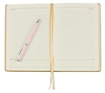 Ежедневник недат. А5 96л "Melange" желтый, тв.переплет, резинка, тонир.блок, ляссе - фото 7