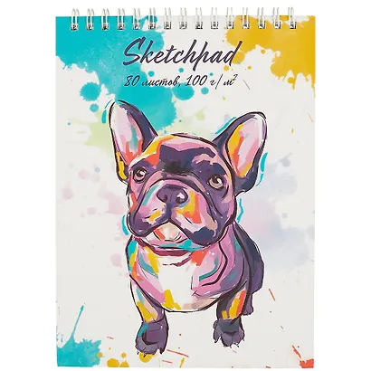 Скетчбук «Животные в акварели», 80 листов, А4 - фото 3