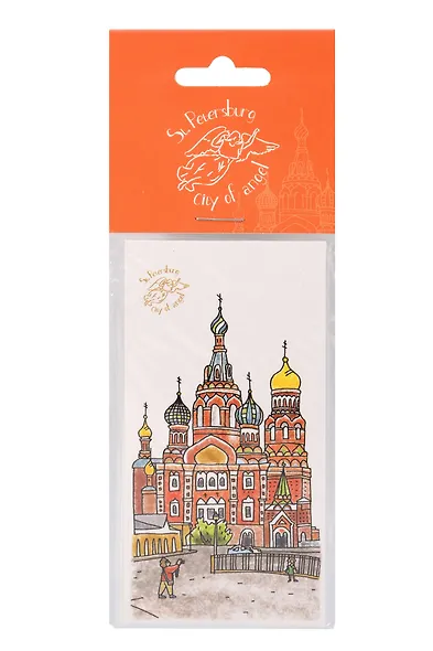 Закладка магнитная Санкт-Петербург Спас-на-Крови (Город Ангела) - фото 1