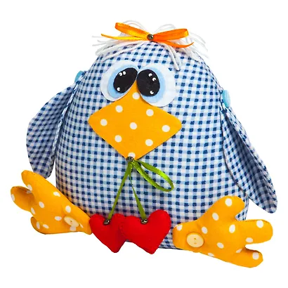 Набор для изготовления мягкой игрушки ТМ Малиновый Слон Птичка Кроша ТК-001 - фото 2