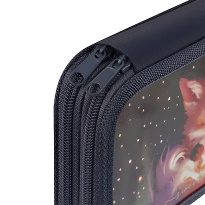 Пенал 3 отделения "The Magic Fox" 19*11 см - фото 5