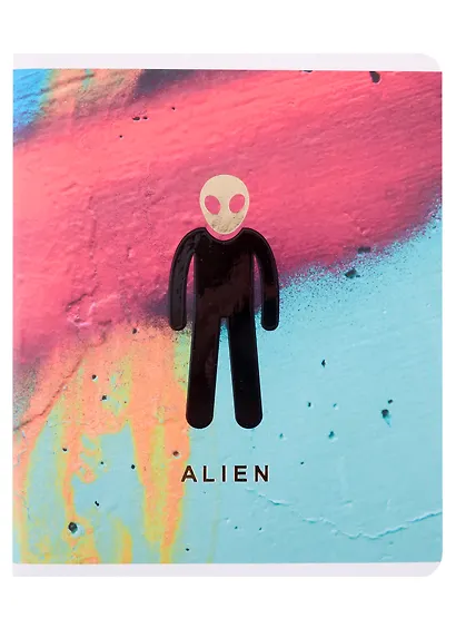 Тетрадь в клетку Listoff, "Граффити", 96 листов, в ассортименте - фото 5