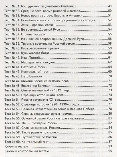 Окружающий мир: 4 класс: контрольные измерительные материалы. 2  -е изд., перераб. и доп. - фото 3