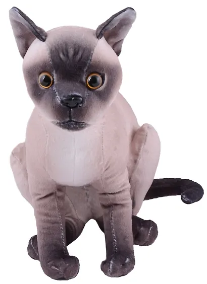 Мягкая игрушка Котик Сиамский, 28см - фото 3