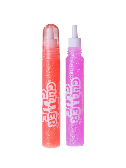 Набор Гель с блестками полупрозрачный (10 мл х 6 цв) (M-5655) (упаковка) (3+) - фото 2