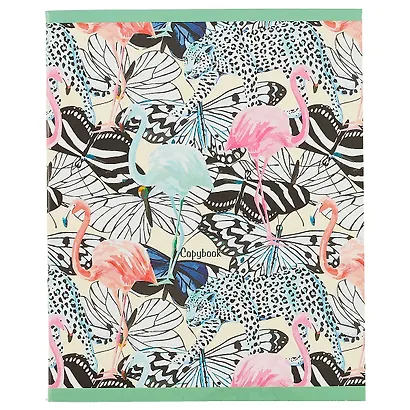 Тетрадь в клетку Unnika, "Красочные джунгли (графика)", 48 листов, в ассортименте - фото 3