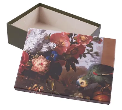 Коробка подарочная "ART. Богдани Я. Натюрморт из цветов" 22*16*7, Schiller - фото 4