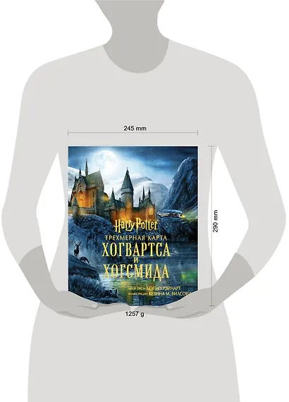 Гарри Поттер. Трехмерная карта Хогвартса и Хогсмида - фото 8