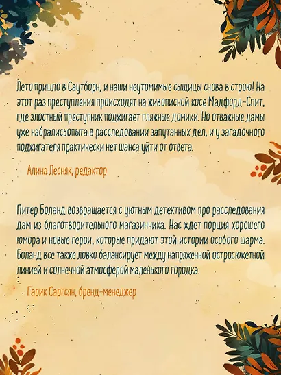 Убийства в пляжных домиках. Детективное агентство «Благотворительный магазин» (#2) - фото 8