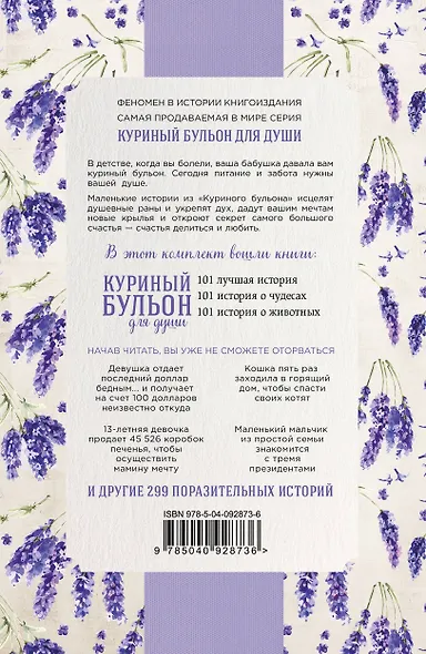 Куриный бульон для души. 303 лучшие истории, которые согревают сердце и исцеляют душу (комплект) - фото 2