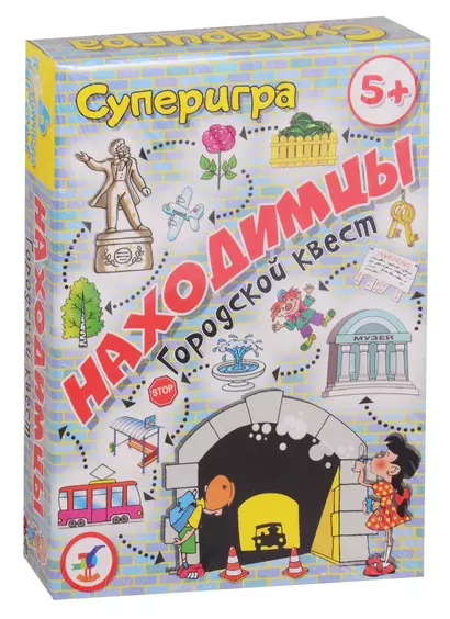 Игра настольная Дрофа - Медиа Карточные игры. Находимцы - фото 1