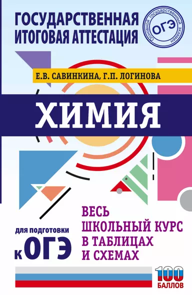 Химия. Весь школьный курс в таблицах и схемах для подготовки к ОГЭ - фото 1