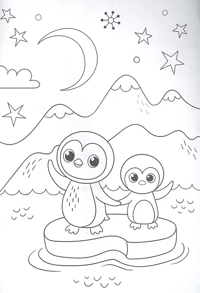 РАСКРАСКА А4 эконом. МИЛЫЕ ЗВЕРЯТА - фото 3