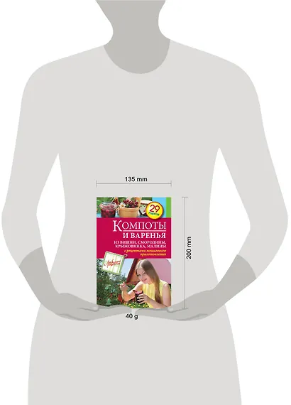 Компоты и варенья из вишни, смородины, крыжовника, малины - фото 3