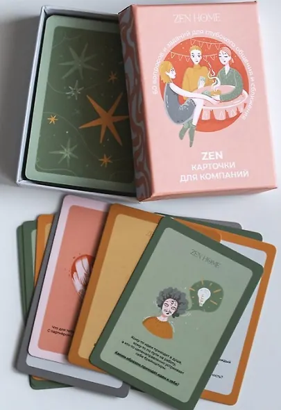 ZEN-карточки для компании. 60 вопросов и заданий для глубокого общения и сближения - фото 4