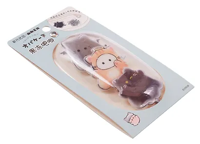 Набор значков Котики Cute (3шт) (ПВХ) (4см) (12-81541-202510-SPT-39) (ассорти) - фото 3