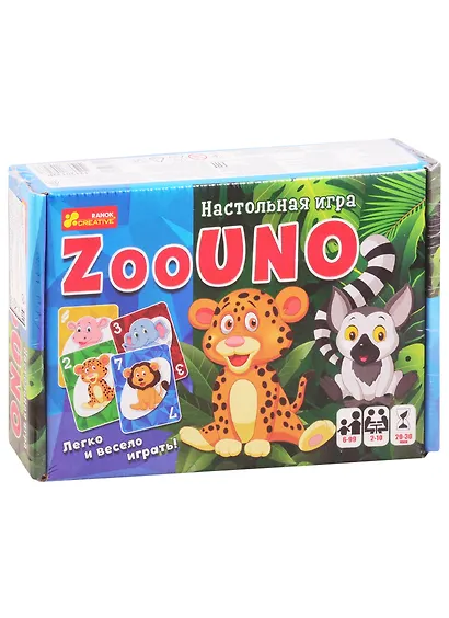 Настольная игра ТМ Ранок Зооуно - фото 1