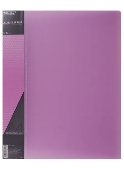 Папка с боковым прижимом А4, Hatber - фото 2