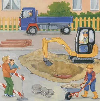 Книжки-картонки. Я учусь говорить. Транспорт - фото 3