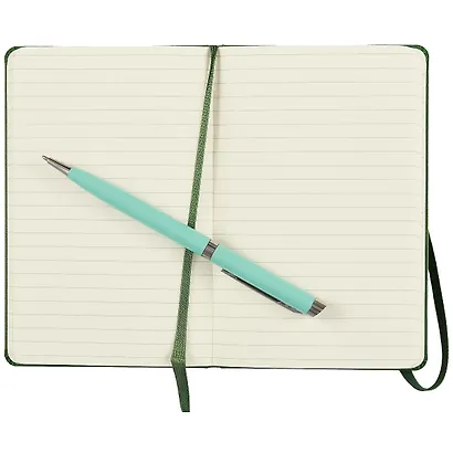 Записная книжка Moleskin Classic Pocket, твёрдая обложка, зелёная, 96 листов, А6 - фото 3