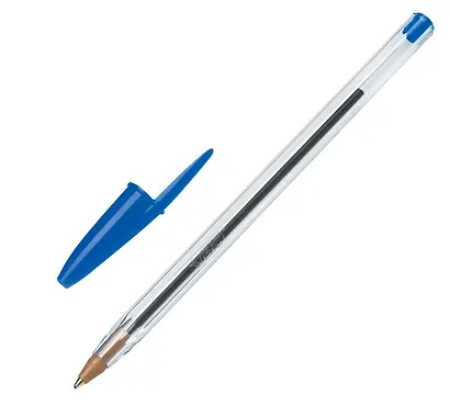 Ручка шариковая Bic, Cristal, синяя - фото 3