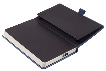 Записная книжка А7 100л лин. "Classic" синяя, 7БЦ, Schiller - фото 4