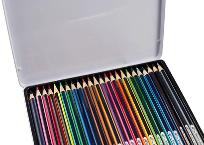 Карандаши цветные Феникс+, "Тигр", 24 цвета - фото 5