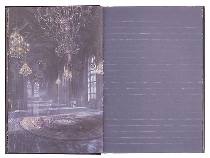 Книга для записей "Antiqua. Синий" А5, 128 л. в линейку, цв. внутрен. блок - фото 10