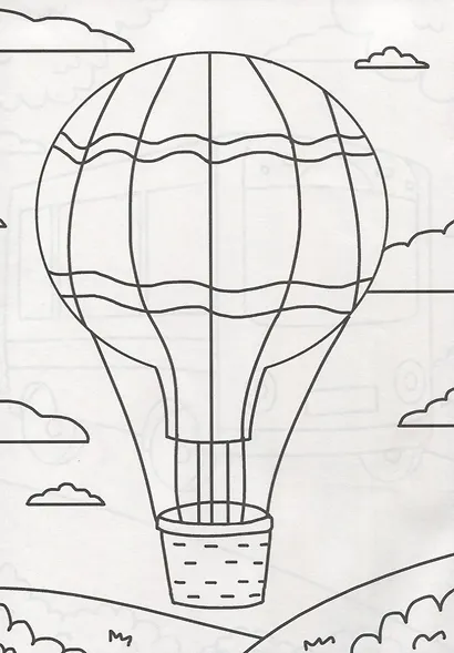 РАСКРАСКА А4 эконом. ТРАНСПОРТ - фото 3