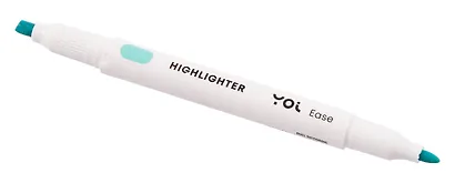 Текстовыделитель мятный, двухсторонний, Yoi - фото 4