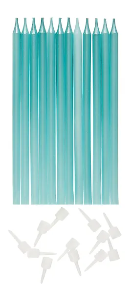 Набор свечей для торта (12шт) (13см) (ПВХ бокс) - фото 2