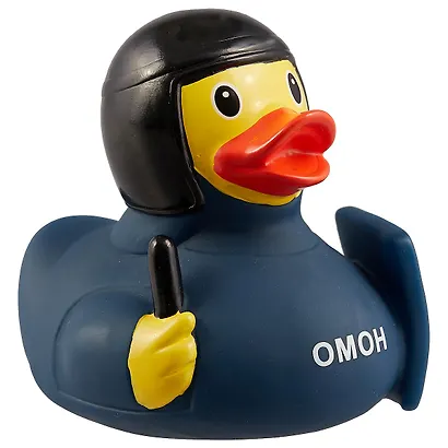 Игрушка уточка «ОМОН», FUNNY DUCKS - фото 1