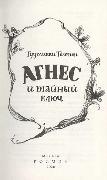 Агнес и тайный ключ - фото 3
