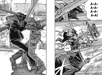 Человек-бензопила. Том 12 - Огнестрел, гвозди, катана (Chainsaw Man). Манга - фото 14