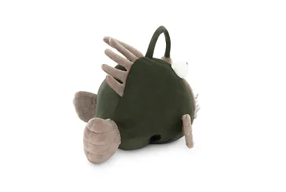 Мягкая игрушка Рыба-Удильщик зелёная (35 см) - фото 2