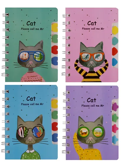 Записная книжка «Cat», линейка, 72 листа, А6 - фото 6