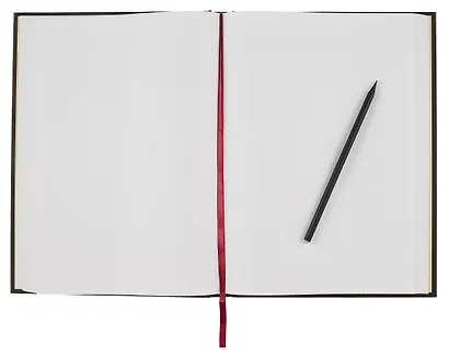 Книга для записей А4 200л кл. "Сделано в России" 7БЦ, мат.лам, тиснение фольгой, офсет, ляссе - фото 3