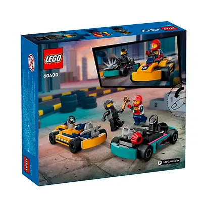 LEGO City: Картинг и гонщики, 99 деталей (60400) - фото 4