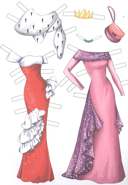 ВЫРЕЗАЛКА-НАРЯЖАЛКА. КОРОЛЕВА-МОДНИЦА - фото 4