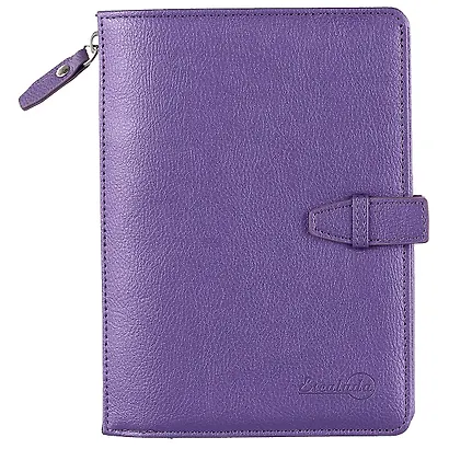 Ежедневник Escalada «Наппа», фиолетовый металлик, 160 листов, А6+ - фото 1