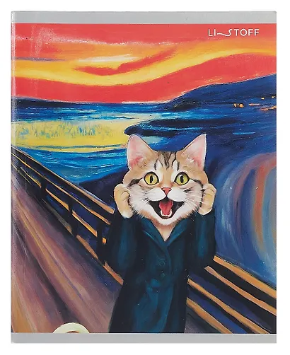 Тетрадь 96л кл. "Искуcство" мел.картон, твин-лак, ассорти - фото 2